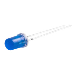 Diodes 5mm matte blue LEDUA