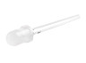 Diodes 5mm matte white LEDUA