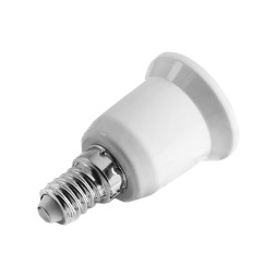 Adapter holder from E14 to E27 base LM121 Lemanso