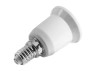 Adapter holder from E14 to E27 base LM121 Lemanso