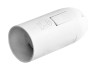 Plastic white unthreaded holder E14 / LM2508 Lemanso