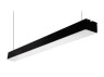 LED pendant linear lamp "N23-1-1000" 220V 19.2W 3600lm 6000k black LEDUA