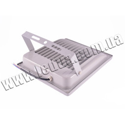 LED spotlight 50W SMD 220V with motion sensor, white