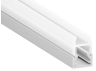 Aluminum profile for LED strip for glass AL-04-4 2 meters anodized LEDUA