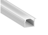 Aluminum profile for LED strip AL-03-1 1 meter anodized recessed LEDUA