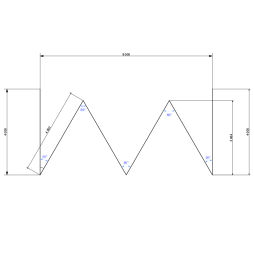 LED pendant, ceiling lamp "Levin" 220V 550W 6000k 6*4000 IP65 black, driver from outside LEDUA