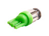 LED car lamp T10-7020-10smd green 12V LEDUA