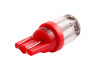 LED car lamp T10-7020-10smd red 12V LEDUA