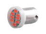 LED car lamp BA9S-3014-8smd red 12V LEDUA