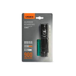 Portable LED flashlight VLF-A353 900Lm 5000K Videx