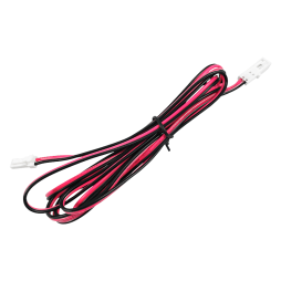 Extension cable 2m C2541-H02 male+C2542-H02 female white, black-red wire LEDUA