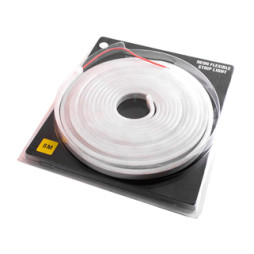 LED neon 4.9*11.5mm 12V 11W/m IP65, white (pack. 5m) LEDUA