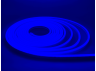 LED neon 6*12mm 12V 11W/m 120led IP65, blue 2 years warranty (5m) LEDUA