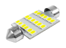 LED car lamp S85-39mm-18smd 3528 white 12V LEDUA