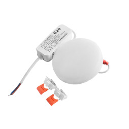 LED lamp DownLight round recessed Stealth 10W 900LM 6500K 85-265V IP20 LM1075 Lemanso