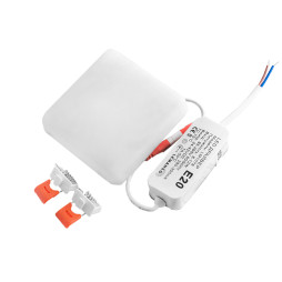 LED lamp DownLight round recessed Stealth 10W 900LM 6500K 85-265V IP20 LM1078 Lemanso