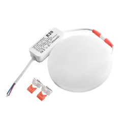 LED lamp DownLight round recessed Stealth 18W 1620LM 6500K 85-265V IP20 LM1076 Lemanso