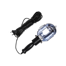 Extension cord garage. 20m with switch black 220-240V /LMA084 Lemanso