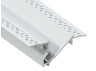 Aluminum profile for creating the effect of ceiling and wall lighting for LED strip AL-43 1 meter white LEDUA