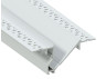 Aluminum profile for creating the effect of ceiling and wall lighting for LED strip AL-43 1 meter white LEDUA