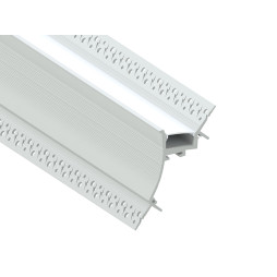Aluminum profile for creating the effect of ceiling and wall lighting for LED strip AL-45 2 meters white LEDUA