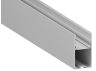 Aluminum profile for LED strip AL-44 2 meters anodized suspended/surface mounted LEDUA