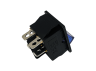 Large blue switch with backlight KCD4-201N 15A 250VAC LSW02 Lemanso