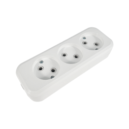 3-socket socket without grounding/LMK003 Lemanso