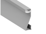 Aluminum profile for LED strip skirting board AL-68 2 meters anodized surface mounted LEDUA