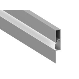 Aluminum profile for LED strip skirting board AL-69 2 meters anodized surface mounted LEDUA