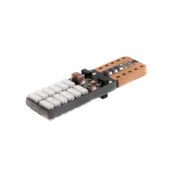 LED car lamp T10-4014-24smd red 12V LEDUA