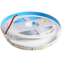 LED strip 2835-168led-10mm-24V 12W/m IP20 warm white, 2 years warranty AVT
