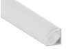 Aluminum profile for LED strip AL-75 2 meters white corner LEDUA