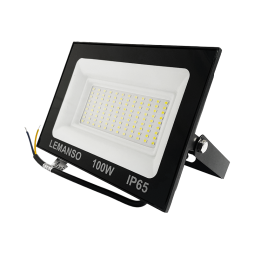 LED floodlight 100W 6500K IP65 6750LM 175-265V "Poseidon" black LMP73-100 Lemanso