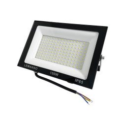 LED floodlight 150W 6500K IP65 9000LM 230V "Neptune" black LMP103-150 Lemanso