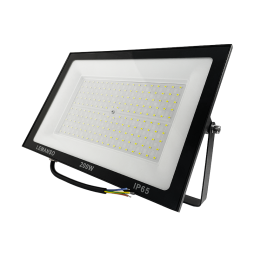 LED floodlight 200W 6500K IP65 12000LM 230V "Neptune" black LMP103-200 Lemanso