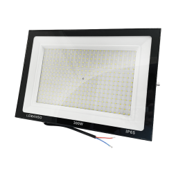 LED spotlight 300W 6500K IP65 18000LM 230V "Neptune" black LMP103-300 Lemanso