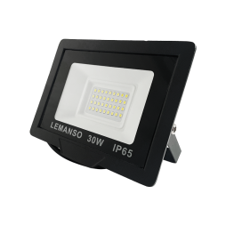 LED spotlight 30W 6500K IP65 2400LM 170-265V "Poseidon" black LMP73-31 Lemanso