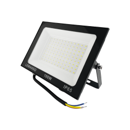 LED spotlight 100W 6500K IP65 6000LM 230V "Neptune" black LMP103-100 Lemanso