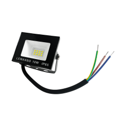 LED spotlight 10W 6500K IP65 600LM 220V "Neptune" black LMP103-10 Lemanso