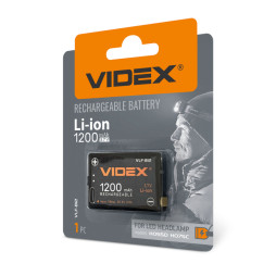 Videx Li-ion battery VLF-B12 (protection) 1200mAh 1pc BLISTER