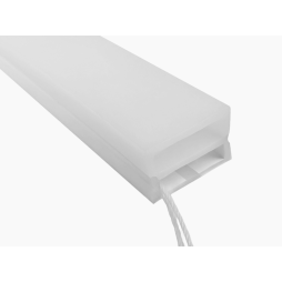 Silicone profile for LED strip 14x20 1 meter overhead SP-28 IP67 with thread (100m in a reel) LEDUA