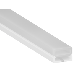 Silicone profile for LED strip 14x20 1 meter overhead SP-28 IP67 with thread (100m in a reel) LEDUA