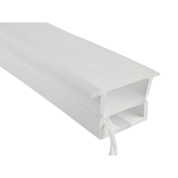 Silicone profile for LED strip 16x22 1 meter mortise SP-30 IP67 with thread (100m in a reel) LEDUA