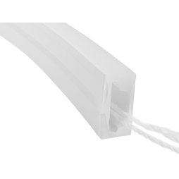 Silicone profile for LED strip 12x6 1 meter overhead SP-34 IP67 with thread (100m in a reel) LEDUA