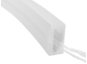 Silicone profile for LED strip 12x6 1 meter overhead SP-34 IP67 with thread (100m in a reel) LEDUA