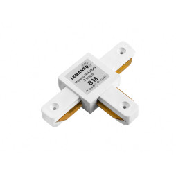 Adapter for rails "T" 1-PHS Adapter white