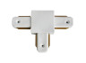 Connector T 2WAYS Lemanso for track systems white / LM514