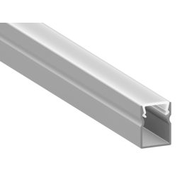 Aluminum profile for LED strip AL-04-3 2 meters anodized overhead have scratches LEDUA