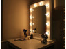 Makeup mirror light LED recessed 220V 10pcs E27 manual switch, white color LEDUA